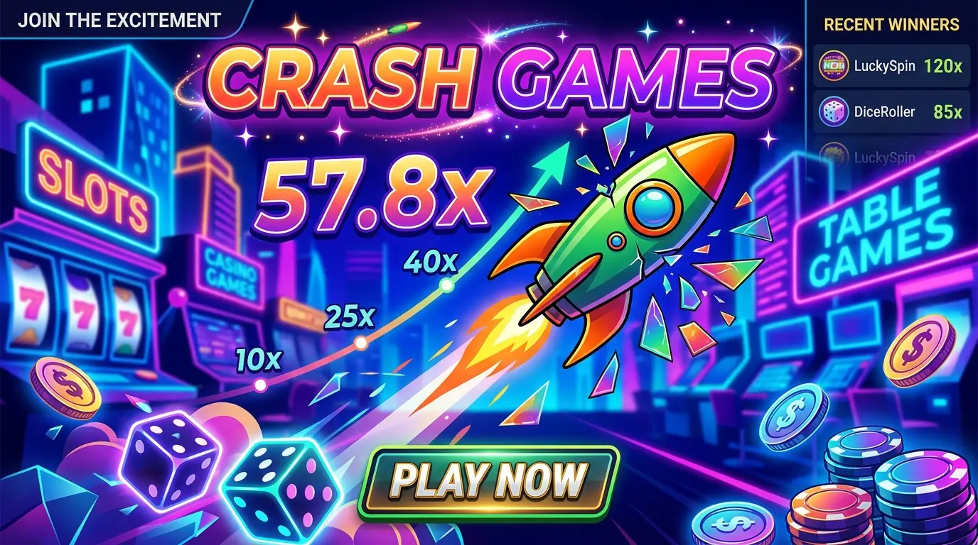 Crashspil hos Betsson casino